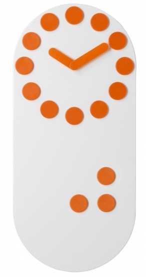 Hodiny s nástěnkou Bittig, ocel a ABS plast, rozměr 68 x 31 x2 cm