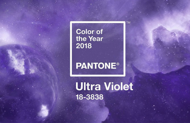 Barva ultra violet jako experimentální (k)rok
