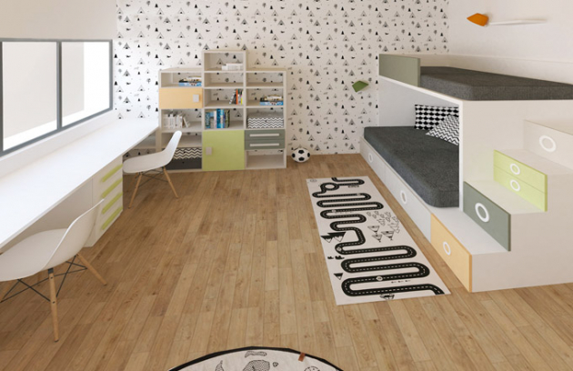 Na základě požadavků klientů vybrala designérka nábytek od výrobce Lagrama, jehož kolekce je velmi hravá a variabilní, ale zároveň nadčasová s velmi kvalitním zpracováním Na základě požadavků klientů vybrala designérka nábytek od výrobce Lagrama, jehož kolekce je velmi hravá a variabilní, ale zároveň nadčasová s velmi kvalitním zpracováním