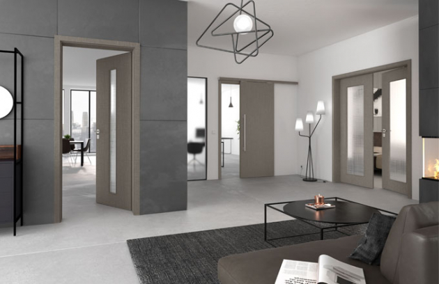 Interiérové dveří jsou totiž plnohodnotnou součástí domu či bytu a dokážou celému prostoru dodat ten správný estetický výraz.(www.prum.cz)