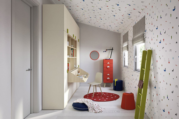 Dětský pokoj SPACE (www.casamoderna.cz) Dětský pokoj SPACE (www.casamoderna.cz)