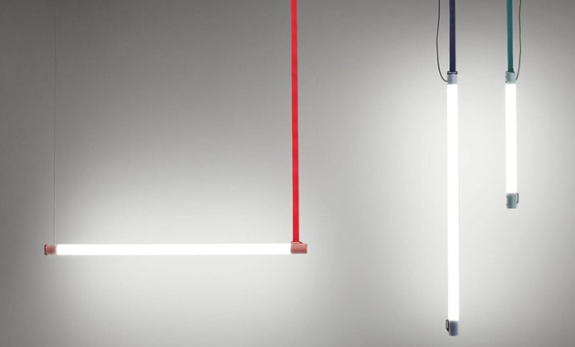 Nezvyklá kombinace materiálů, minimalistické linie a všestrannost charakterizují svítidlo Ida (Oikoi), navržené Erikou Baffico a Sebastianem Tonellim.