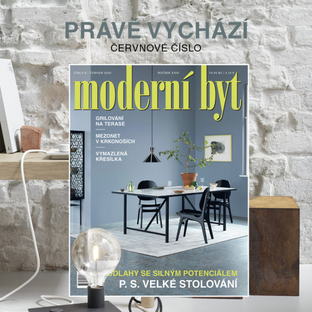 Vyšlo nové číslo časopisu Moderní byt