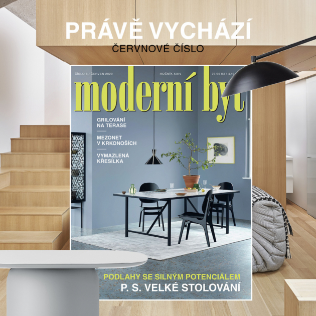 Vyšlo nové číslo časopisu Moderní byt