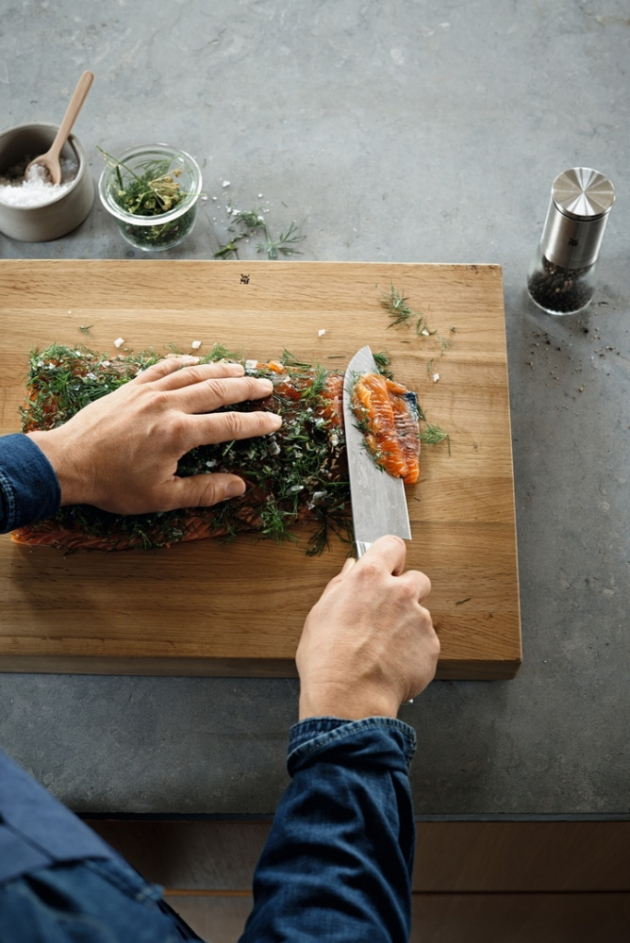 Nože z kolekce Grand Gourmet jsou vrcholem každé kuchyně. Vyrobené kompletně z nerezové oceli spojují stylový design a vysokou funkčnost. 