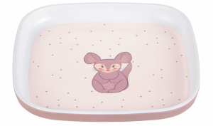 Talířek Lässig Plate Melamine/Silicone About Friends 