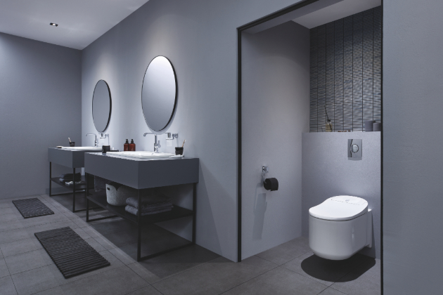 Sprchová toaleta GROHE Sensia Arena představuje prostředek pro osobní hygienu adekvátní 21. století