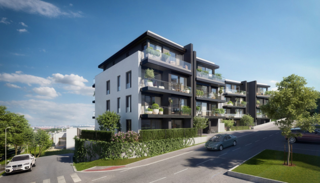 KKCG Real Estate Group zahájila prodej bytů a řadových rodinných domů 2. etapy top‘ rezidence Pomezí v Praze 5. Nabízí 59 nadstandardních bytů, 38 prémiových řadových rodinných domů a také 5 exkluzivních vil.