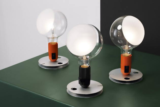 Achille Castiglioni: ikonická stolní lampa Lampadina