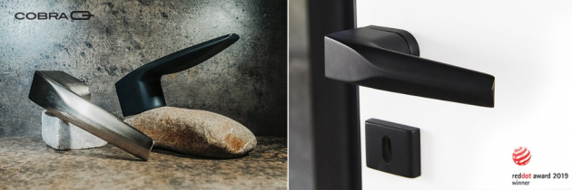 Cobra Q Ultima - poznávacím znakem kování Q Ultima jsou jednoduchost a elegance. Matný černý povrch okouzlí v elegantních dřevěných i bílých minimalistických interiérech. Kolekce Cobra Q získala nejprestižnější světová designová ocenění včetně Red Dot Award 2019.