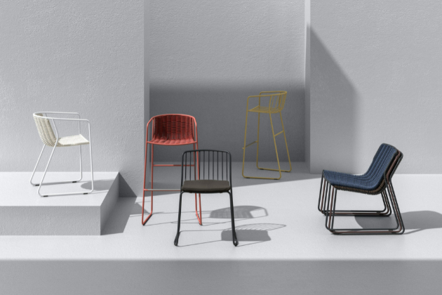 Styčným bodem mezi světem designu a nautiky je redesignovaná série outdoorových židlí Randa (Arrmet).