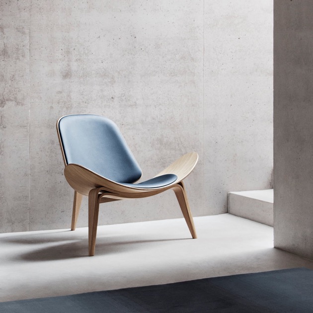 Křeslo Shell CH07, designér Hans J. Wegner