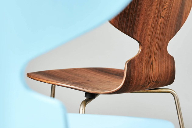 Židle Ant dánského designéra a architekta Arne Jacobsena