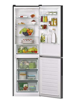 Volně stojící chladnička Fresco CCE4T618EB nabízí extra velký vnitřní prostor pro přehledné uložení potravin, technologii Total No Frost Circle+, wi-fi, cena 12 490 Kč