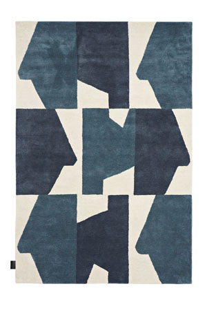Kusový koberec z kolekce Ally, design Tinka Luiga, ručně všívaný, 50% vlan a 50% tencel, 140 x 160 cm a 300 x 200 cm, cena od 38 800 Kč