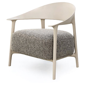 Africa lounge chair, design Eugeni Quitllet, polypropylen, outdoorová textilie, lesk i mat, více barev, orientační  cena 17 520 Kč 
