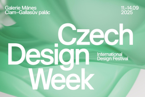 Ikonické lokace, živý vizuál s prvky AI a soutěž pro mladé talenty. Festival Czech Design Week i letos ukáže současný směr designu