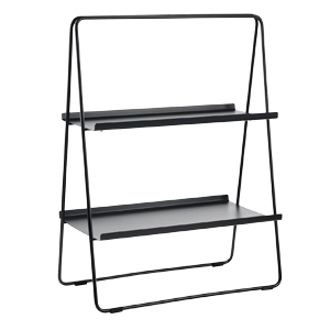 A-Table, volně stojící police, materiál práškovaná nerezavějící ocel, 75 × 53 × 29, cena 4 190 Kč