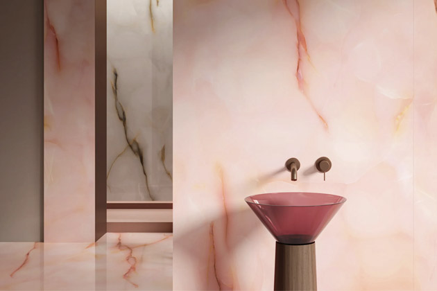 Keramická dlažba Tele Di Marmo Onyx pink, dekor mramoru, rozměr 60 × 120 cm Keramická dlažba Tele Di Marmo Onyx pink, dekor mramoru, rozměr 60 × 120 cm
