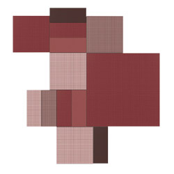 Keramické obklady ze série Graph Color, různé rozměry a provedení 