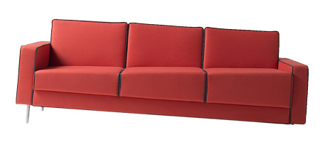 Sofa Adaptation, design Fabio Novembre, textilní čalounění, cena na dotaz 