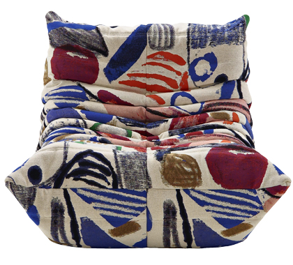 Křeslo Křeslo Togo,  design Michel Ducaroy,  rozměr 87 × 102 × 70 cm,  cena od 55 100 Kč 