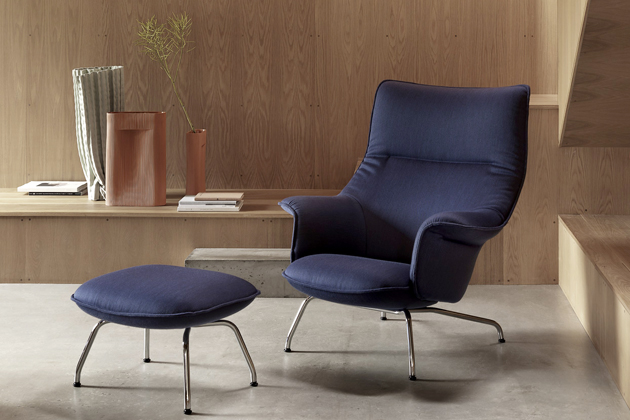 Vysoké křeslo Doze Highback (Muuto), design Anderssen &amp; Voll, rozměr 96 × 100 × 106 cm, cena od 57 761 Kč 
