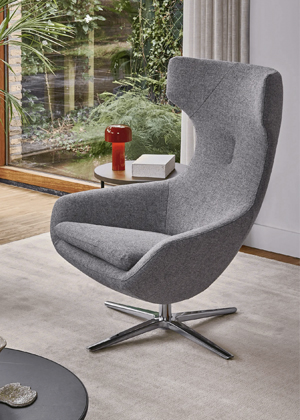 Křeslo Caruzzo, design Frans Schrofer, rozměr 90 × 78 × 107 cm, cena  od 85 256 Kč 