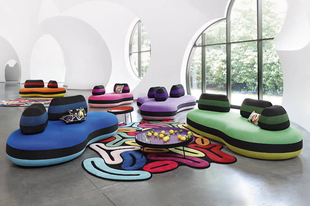 Pohovka Bombom Indoor, design Joana Vasconcelos, textilie,  cena od 177 434 Kč 