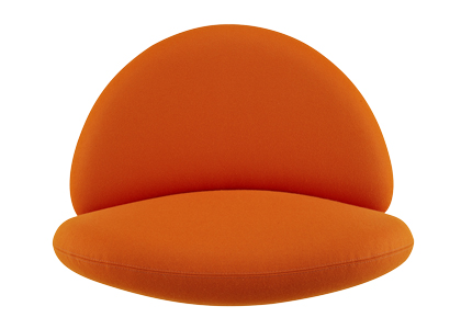 Křeslo Elysee, design Pierre Paulin, textilie, cena od 64 000 Kč