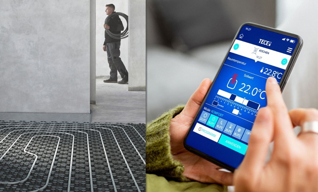 TECEfloor: chytré řešení podlahového topení 