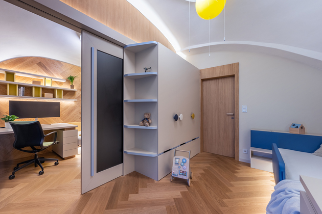 Život v bývalém barokním statku v rámci townhouse
