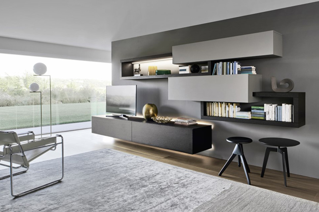 Lampo – horizontální kompozice