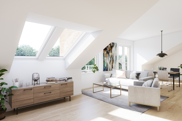 Střešní okna VELUX: Elegance bez námahy