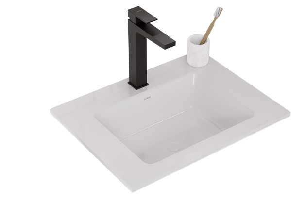 Umyvadlo Drammen, zápustný typ, povrchová úprava SmartClean, cena 3 499 Kč