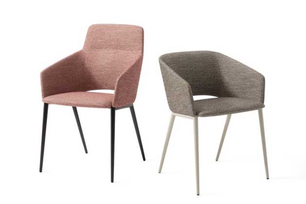 Tusa – celočalouněná jídelní židle Tusa – celočalouněná jídelní židle