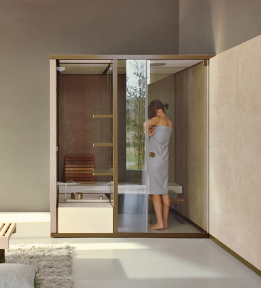 BodyLove H je modulární hammam navržený Rodolfo Dordonim a Michele Angelini. Kompaktní a elegantní, perfektně zapadá do interiéru. Využívá technologii Nuvola Smart Power pro optimální páru a materiály, jako je porcelán a Corian, mají vysokou kvalitu 