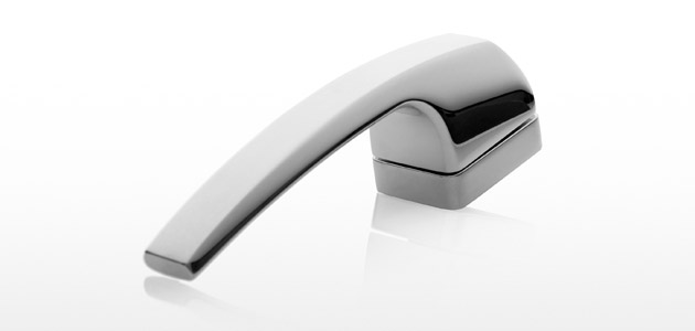 Autoklika povrch lesklý chrom