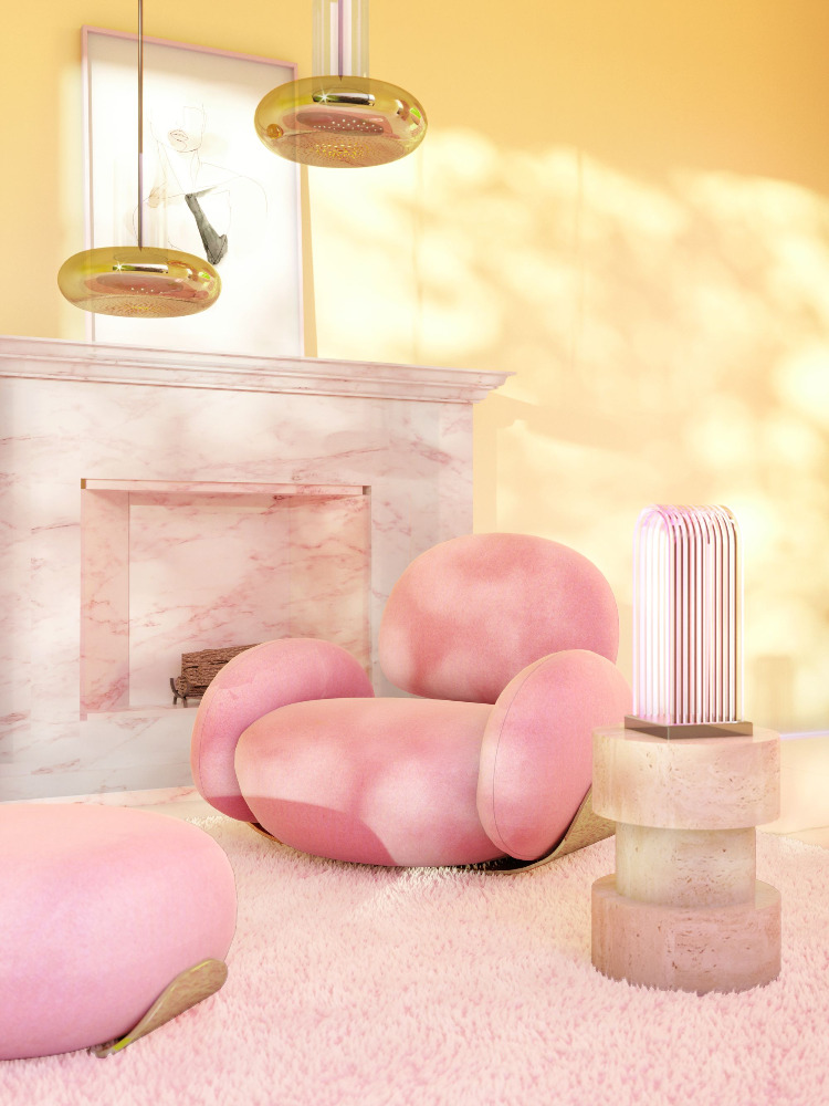 Karlotta Single Sofa by Karim Rashid