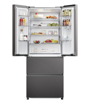 French door chladnička HFR3718ENMM, chladicí technologie Fresher Tech, cena 15 990 Kč