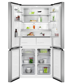 Čtyřdveřová chladnička ELT9VE52M0, zóna MultiSwitch+ s teplotou od –20 °C do 5 °C, cena 43 199 Kč