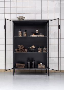 Ručníky a osušky Geo s geometrickým vzorem, 100% organická bavlna,  gramáž 500 g/m2, cena ručníku 50 × 80 cm je 490 Kč, cena osušky  70 × 133 cm je 790 Kč