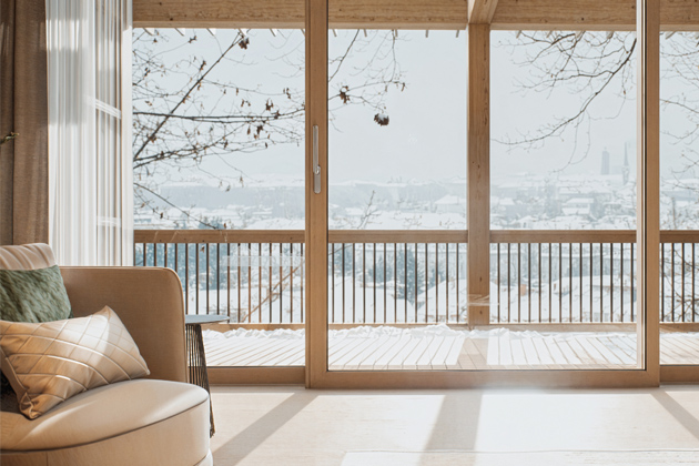 HS portal SLIM, dřevohliník interiér zima HS portal SLIM, dřevohliník interiér zima