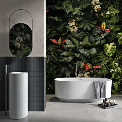 3D Forms Fluted, dekorativn&iacute; plastick&yacute; obklad dostupn&yacute; v třin&aacute;cti zemit&yacute;ch odst&iacute;nech, form&aacute;t 10 &times; 30 cm, cena na dotaz