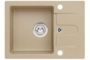 Cortina, granitov&yacute; dřez k&nbsp;horn&iacute; mont&aacute;ži, rozměry 58 &times; 42 cm, cena od 3&nbsp;590 Kč