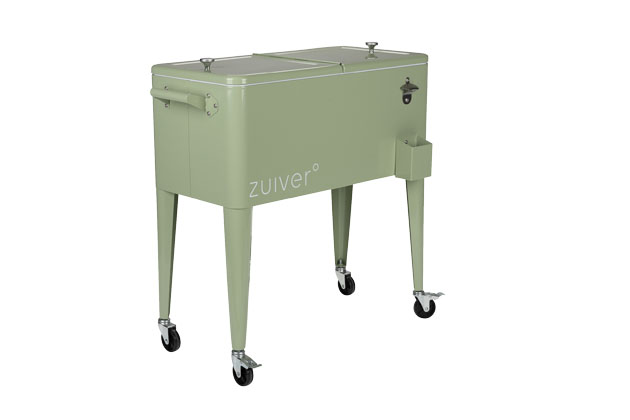 Be Cool, kovový chladicí box na kolečkách, rozměry 78 × 39 cm, cena 8 282 Kč 