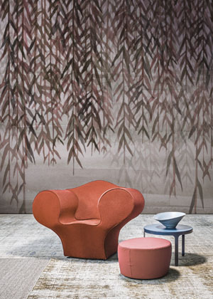 Křeslo Soft Big Easy, design  Ron Arad, ocel, polyuretan, orientační  cena 160 000 Kč