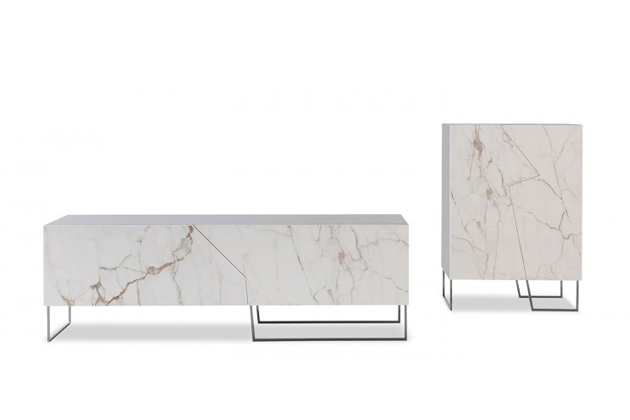 Doppler K – komoda s mramorovým vzorem