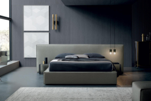 Bowie – postel na nožičkách i s úložným prostorem