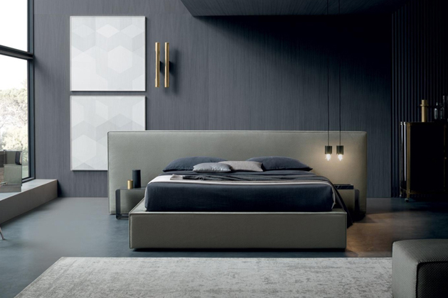 Bowie – postel na nožičkách i s úložným prostorem